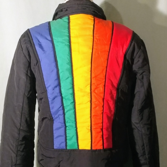 tommy hilfiger rainbow jacket